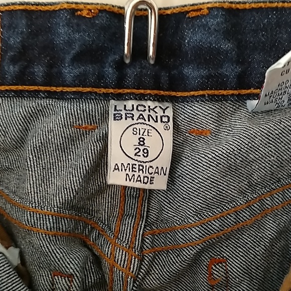 Lucky Brand low rise flare jeans Sz 8 - Picture 5 of 7